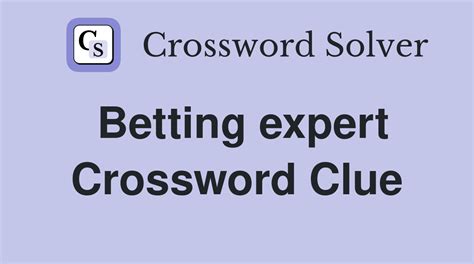 BETTING ODDS crossword clue .